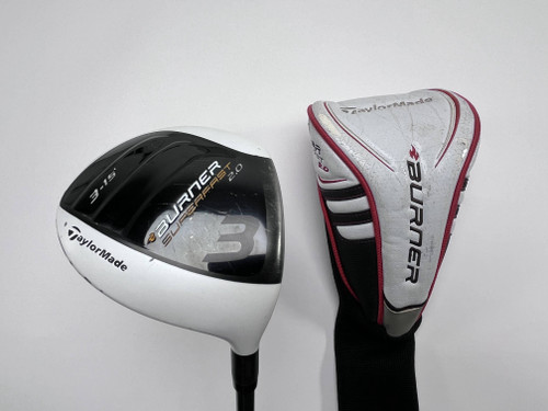 TaylorMade Burner Superfast 2.0 3 Fairway Wood 15* Matrix Ozik XCON-4.8 Stiff, 1 of 12