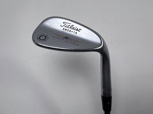 Titleist Vokey Spin Milled SW 56* 14 Bounce True Temper DG Wedge Steel Mens RH, 1 of 12