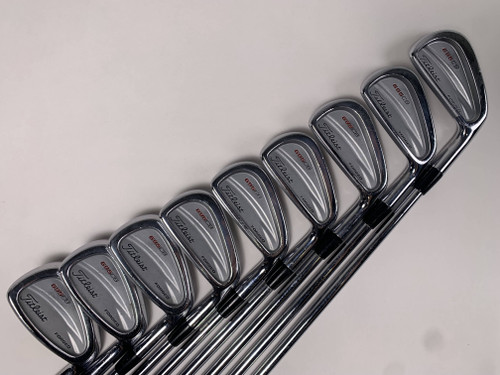 Titleist 695 CB Forged Iron Set 2-PW True Temper Dynamic Gold S300 Stiff RH, 1 of 12