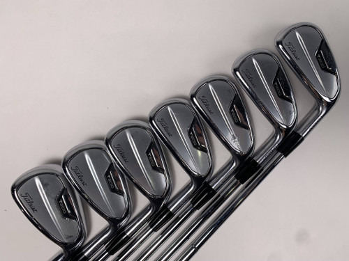 Titleist T200 2021 Iron Set 4-PW True Temper AMT Silver Stiff Steel Mens RH, 1 of 12