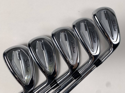 Titleist T350 2023 Iron Set 5-9 True Temper AMT R300 Red Regular Steel Mens RH, 1 of 12