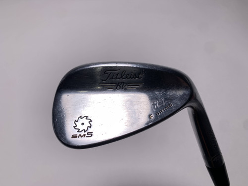 Titleist Vokey SM5 Tour Chrome GW 50* 8 F-Grind Wedge Steel Mens RH, 1 of 12