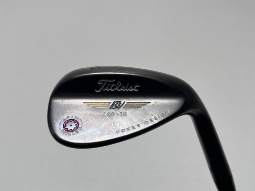 Titleist Vokey Spin Milled Black 2009 LW 60* 10 Bounce Wedge Steel Mens RH, 1 of 12