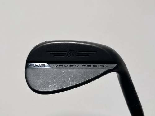Titleist Vokey SM8 Jet Black GW 50* 8 Bounce F-Grind Wedge Steel Mens RH, 1 of 12