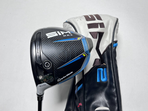 LEFTY TaylorMade SIM2 MAX Driver 10.5* Fujikura Ventus Red 5R Regular LH, 1 of 12