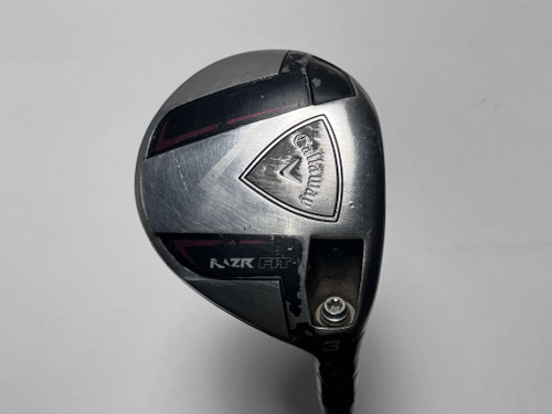 Callaway Razr Fit 3 Fairway Wood 15* 60g Stiff Graphite Mens RH Oversize Grip, 1 of 12