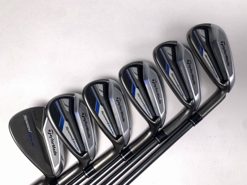 TaylorMade Speedblade Iron Set 6-PW+GW VeloxT 45g Ladies Graphite Womens RH, 1 of 12