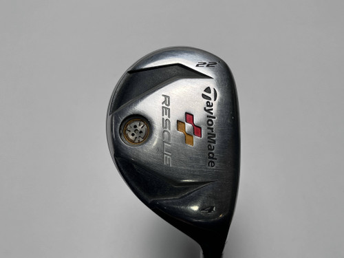 TaylorMade Rescue 4 Hybrid 22* Aldila REAX 65g Regular Graphite Mens RH, 1 of 12