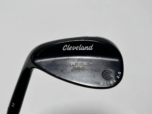LEFTY Cleveland 588 RTX 2.0 Black Satin Sand Wedge SW 56* 12 True Temper Wedge, 1 of 12