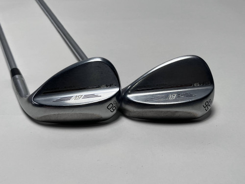 Titleist Vokey SM9 Tour Chrome Wedge Set 56* 12 60* 12 Wedge Steel Mens RH, 1 of 12
