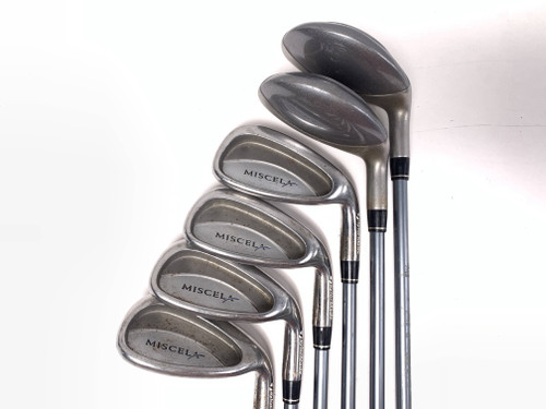 TaylorMade Misclea 2006 Iron Set 5HY-6HY+7-SW Miscela Ladies RH-Missing PW, 1 of 12