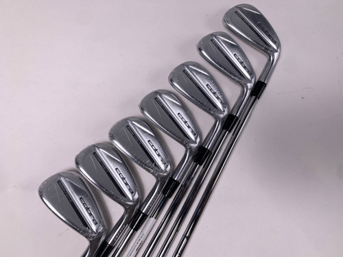 Cobra KING Tec X 2025 Iron Set 5-PW+GW KBS Tour Lite Regular Steel Mens RH NEW, 1 of 12