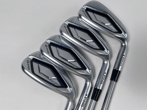 Ping G440 Iron Set 8-PW+GW Black Dot Alta Quick 35g Senior Graphite Mens RH, 1 of 12