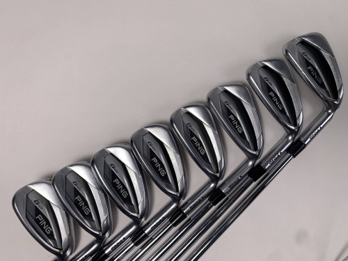 Ping G425 Iron Set 4-PW Blue Dot 1* Up AWT 2.0 Stiff RH Midsize Grips +1/2'', 1 of 12