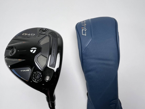 TaylorMade Qi4D Tour 7 Fairway Wood 21* Mitsubishi Chemical Reax 65g Stiff RH HC, 1 of 12