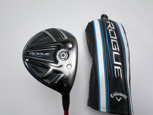 Callaway Rogue Sub Zero 3 Fairway 15* HZRDUS Handcrafted Red 5.5 62g Reg RH HC, 1 of 12