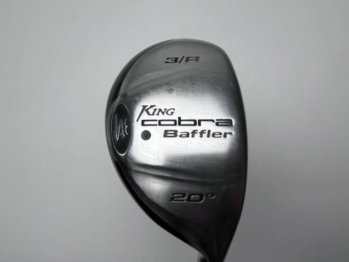 Cobra Baffler 2005 3 Hybrid 20* Aldila NV HL 65g Stiff Graphite Mens RH, 1 of 12