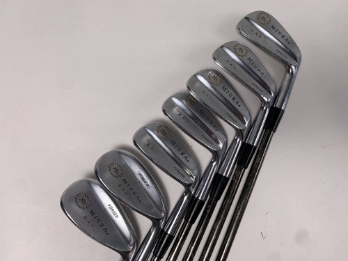 Miura Series 1957 Blade Iron Set 5-PW+GW+LW Extra Stiff Steel RH +1/2'' - NO 6, 1 of 12