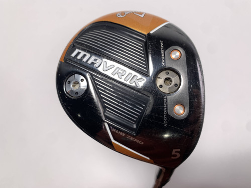 Callaway Mavrik Sub Zero 5 Fairway Wood 18* Even Flow Riptide 6.0 60g Stiff RH, 1 of 12