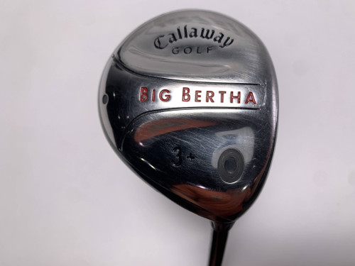 Callaway Big Bertha 2004 3+ Fairway Wood 15* RCH 75w Firm Graphite Mens RH, 1 of 12