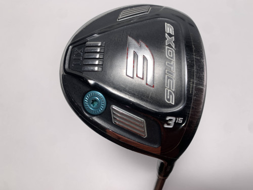 Tour Edge Exotics XJ1 3 Fairway Wood 15* Fujikura Air Speeder Ladies RH, 1 of 12
