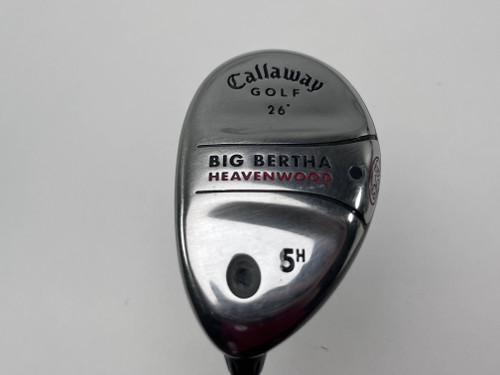 LEFTY Callaway Big Bertha Heavenwood 5 Hybrid 26* RCH 75w Regular LH, 1 of 12