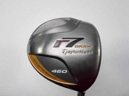 TaylorMade R7 Draw Driver 10.5* REAX 55g Stiff Graphite Mens RH Midsize Grip, 1 of 12