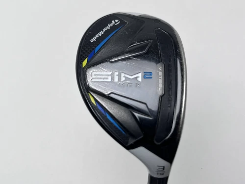 TaylorMade SIM2 MAX Rescue 3 Hybrid 19* Ventus Blue HB 7-S Velocore Stiff RH, 1 of 12