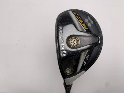 TaylorMade Rescue 11 4 Hybrid 21* Aldila RIP TP 85g Stiff Graphite Mens LH, 1 of 12