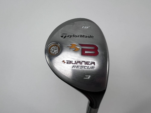 TaylorMade Burner Rescue 2008 3 Hybrid 19* REAX SuperFast 60g Senior RH, 1 of 12