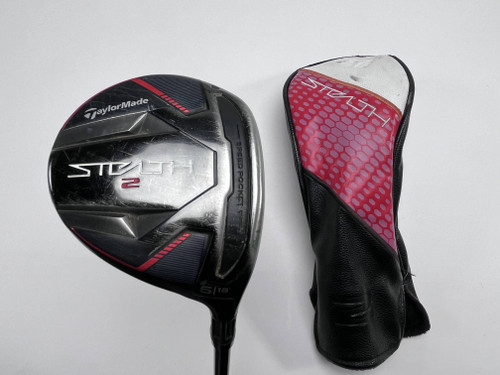TaylorMade Stealth 2 5 Fairway Wood 18* Fujikura Ventus TR 5R Regular Mens RH HC, 1 of 12