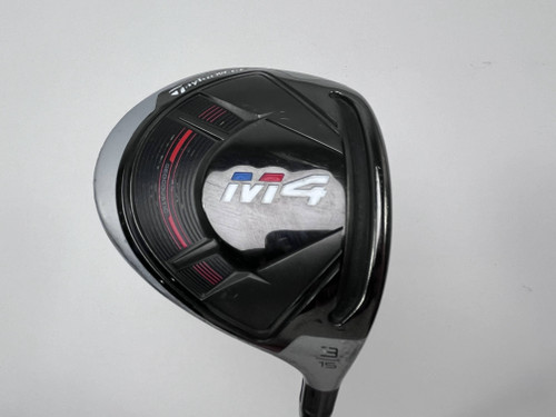 TaylorMade M4 3 Fairway Wood 15* Fujikura Atmos 5R Red Regular Graphite Mens RH, 1 of 12