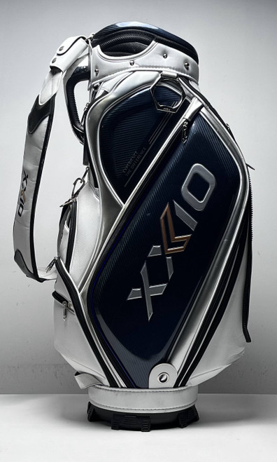 XXIO Caddie Cart Bag White 5-Way Divide Single Strap Golf Bag - NO PANEL, 1 of 12