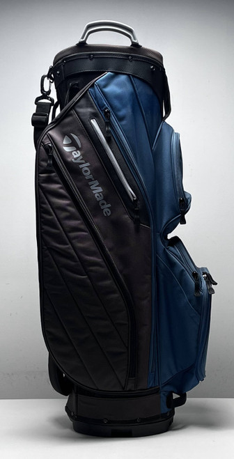 TaylorMade Lightweight Cart Bag Blue 14-Way Divide Single Strap Golf Bag, 1 of 12