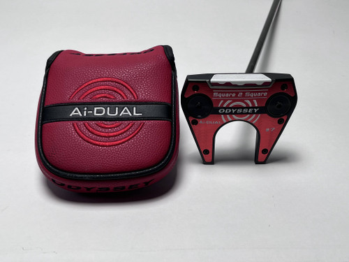Odyssey Ai-Dual Square 2 Square #7 Putter 35" Mens RH HC, 1 of 12