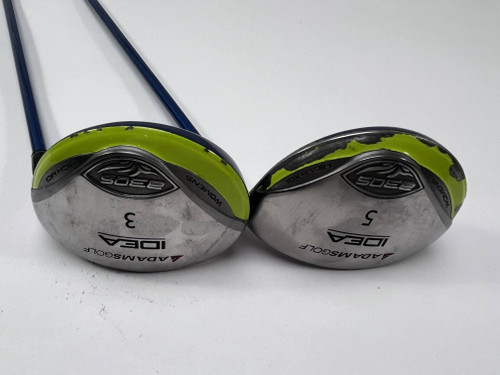 Adams Idea A3 OS 3 & 5 Fairway Wood Set 15* | 18* Idea Womens 50g Ladies RH, 1 of 12