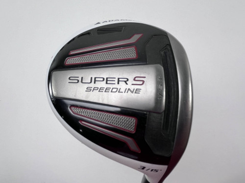 Adams Speedline Super S 3 Fairway Wood 15* Matrix HD Radix S VI Stiff RH, 1 of 12
