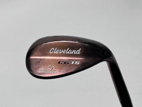 Cleveland CG15 Oil Can Lob Wedge LW 64* 8 Bounce Traction Wedge Steel Mens RH, 1 of 12