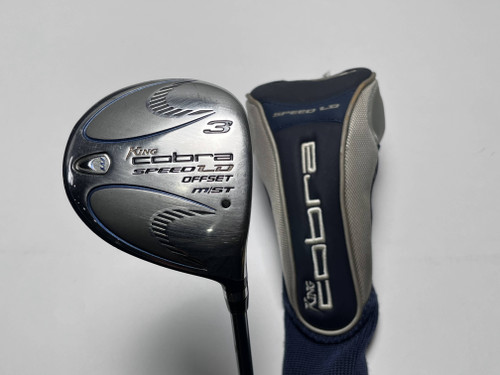 Cobra Speed LD M Offset 3 Fairway Wood 15* Bassara M Speed Tuned Ladies RH HC, 1 of 12