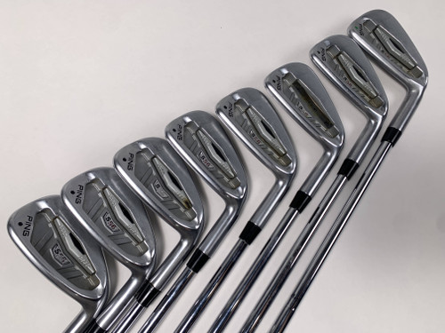 Ping S56 Iron Set 3-PW Black Dot True Temper Dynamic Gold S300 Stiff -1'' READ, 1 of 12