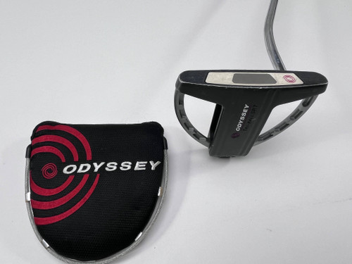 Odyssey White Steel Tri-Ball SRT Belly Putter 40" Mens RH HC - NEW 17" GRIP, 1 of 12