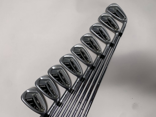 Ping i20 Iron Set 3-PW+GW Black Dot CFS Stiff Steel Mens RH, 1 of 12