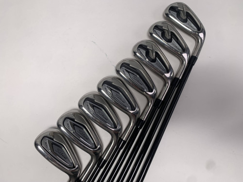 Titleist T300 Iron Set 5-PW+AW+GW Tensei Red AV Series AM(2) Senior RH, 1 of 12