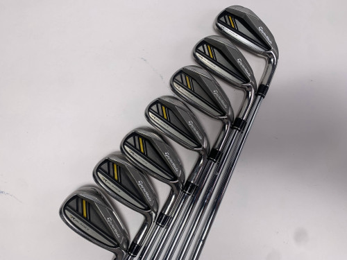 TaylorMade RocketBladez Iron Set 4-PW RocketFuel Regular Steel Mens RH, 1 of 12