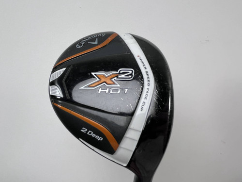 Callaway X2 Hot Deep 2 Fairway Wood 12.5* Aldila Tour ATX 3.7 75g Stiff RH, 1 of 12
