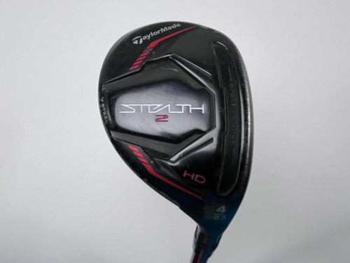 TaylorMade Stealth 2 HD 4 Hybrid 23* Fujikura Speeder NX Red 50g Senior RH, 1 of 12