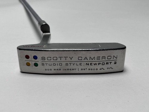 LEFTY Scotty Cameron Studio Style Newport 2 Putter 35" Mens LH, 1 of 12