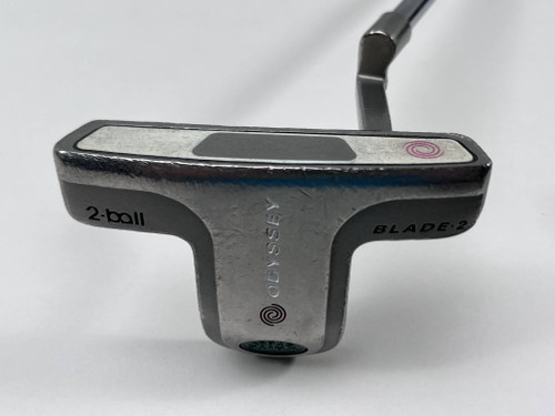 Odyssey White Steel 2-Ball Blade Putter 35" Mens RH, 1 of 12