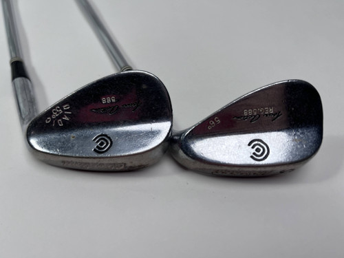 Cleveland 588 Tour Satin Chrome Wedge Set 53* 56* HET Wedge Steel Mens RH, 1 of 12