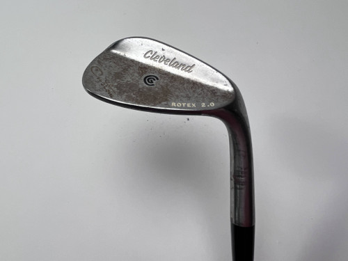 Cleveland Rotex 2.0 Raw Gap Wedge GW 52* True Temper DG S400 Tour Issue Stiff RH, 1 of 12